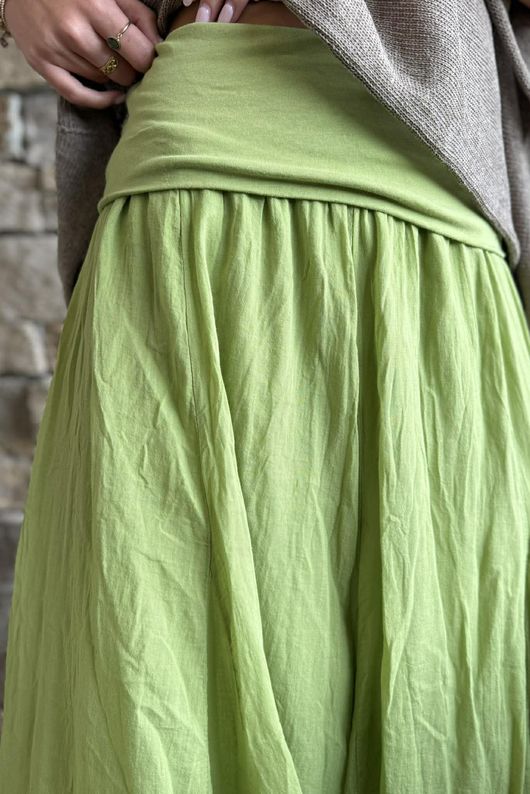 Songbird Bandeau Skirt Dress Kiwi 